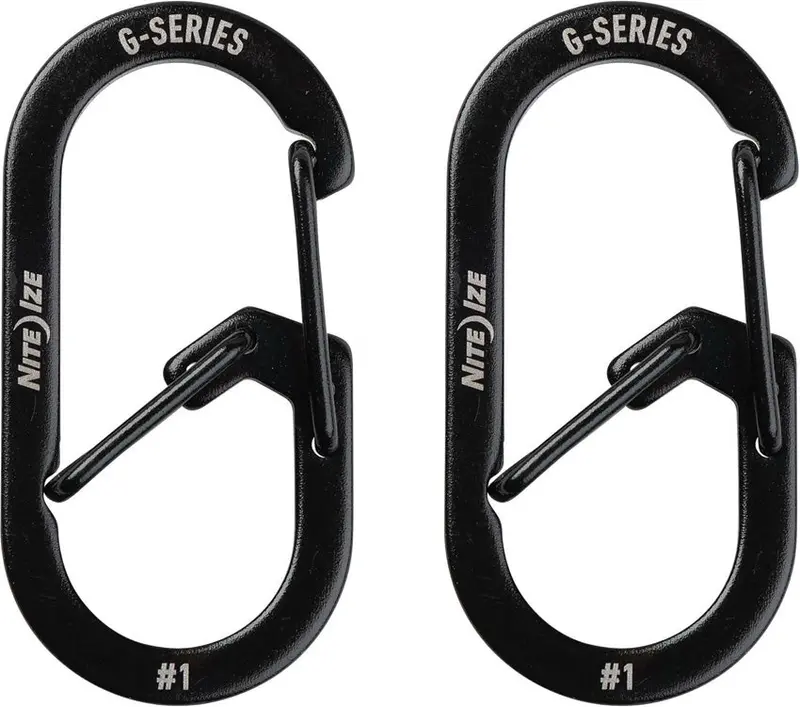 Nite Ize Dual Carabiner Keychain Set 1