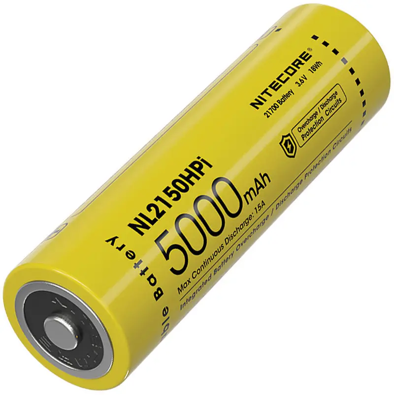 Nitecore Nl2150Hpi 21700 Rechargeable Battery – 5000Mah 1