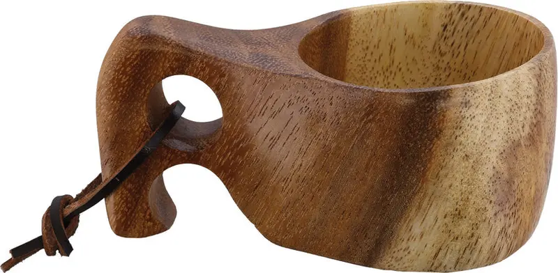 No Box Tools 4Oz Compact Kuksa Wooden Mug 1