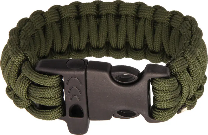 Od Green Paracord Survival Wristband – Lightweight Design (Ss Cbr360) 1
