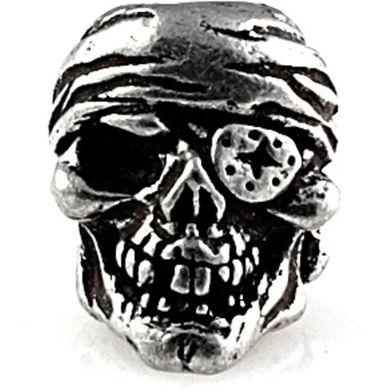 Ojp One-Eye Jack Skull Bead – Schmuckatelli Vintage Playing Card Inspired 1