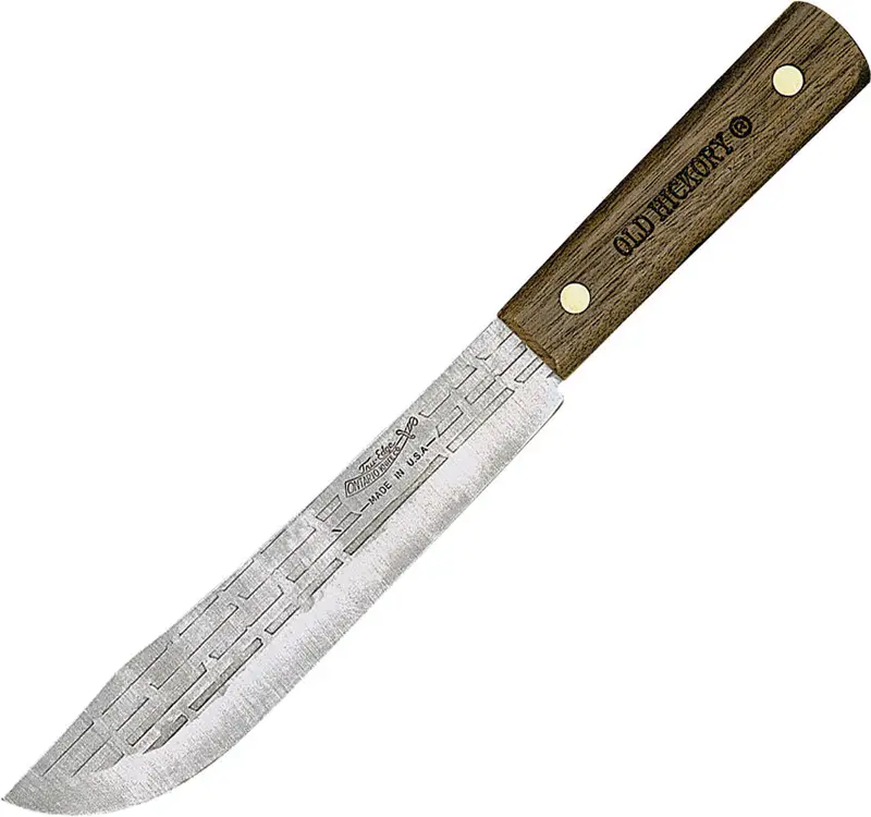 Old Hickory Forged Butcher Knife – Heavy-Duty Carbon Steel Blade (Oh77) 1