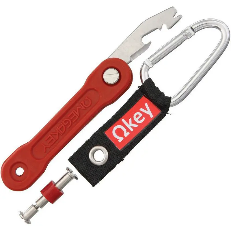 Omegakey Lifesaver Multi-Tool – Red Emergency Utility Tool 1