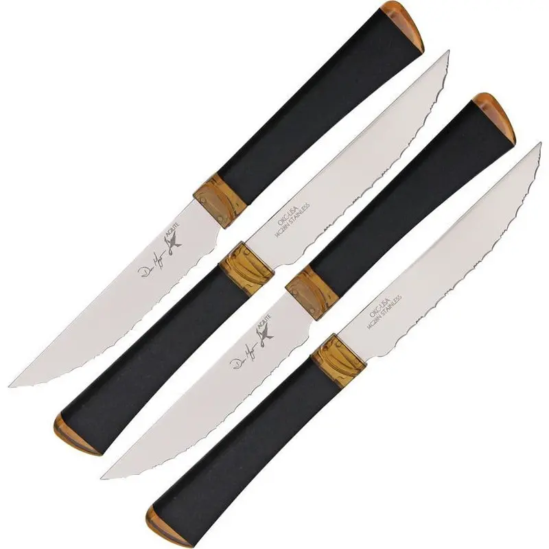 Ontario Agilite 4-Piece Steak Knife Set – Model 2565 1