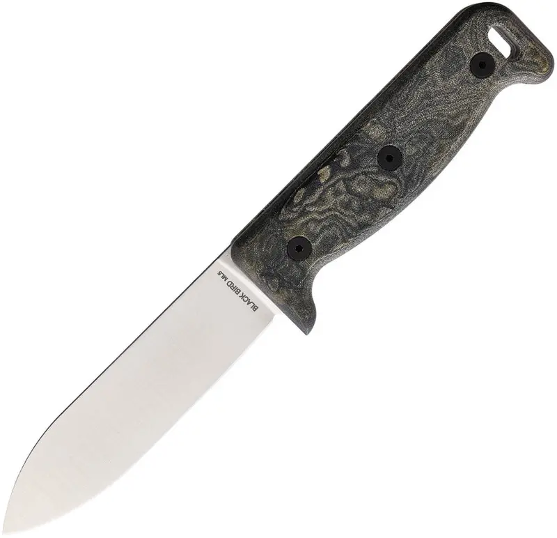 Ontario Black Bird Ml5 Tactical Fixed Blade Knife 7502 1