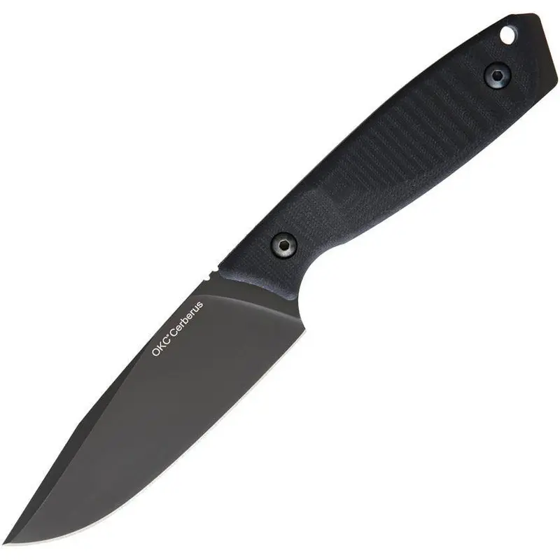 Ontario Cerberus Fixed-Blade Knife – Rugged Tactical Design With Integrated Nylon Sheath 1