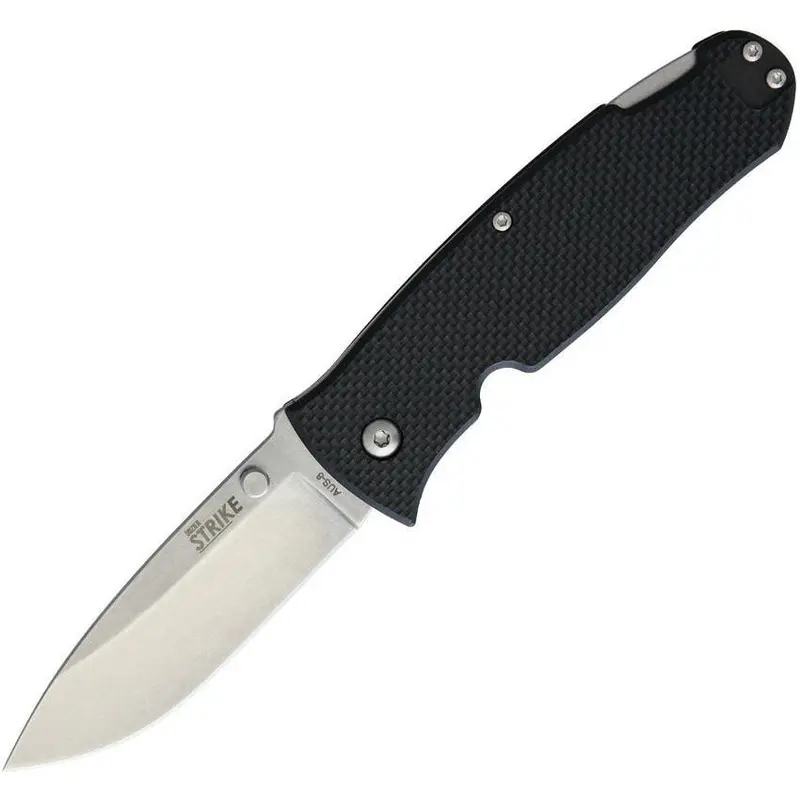 Ontario Dozier Strike Lockback Knife – Tactical Folding Blade With Secure Liner Lock 1