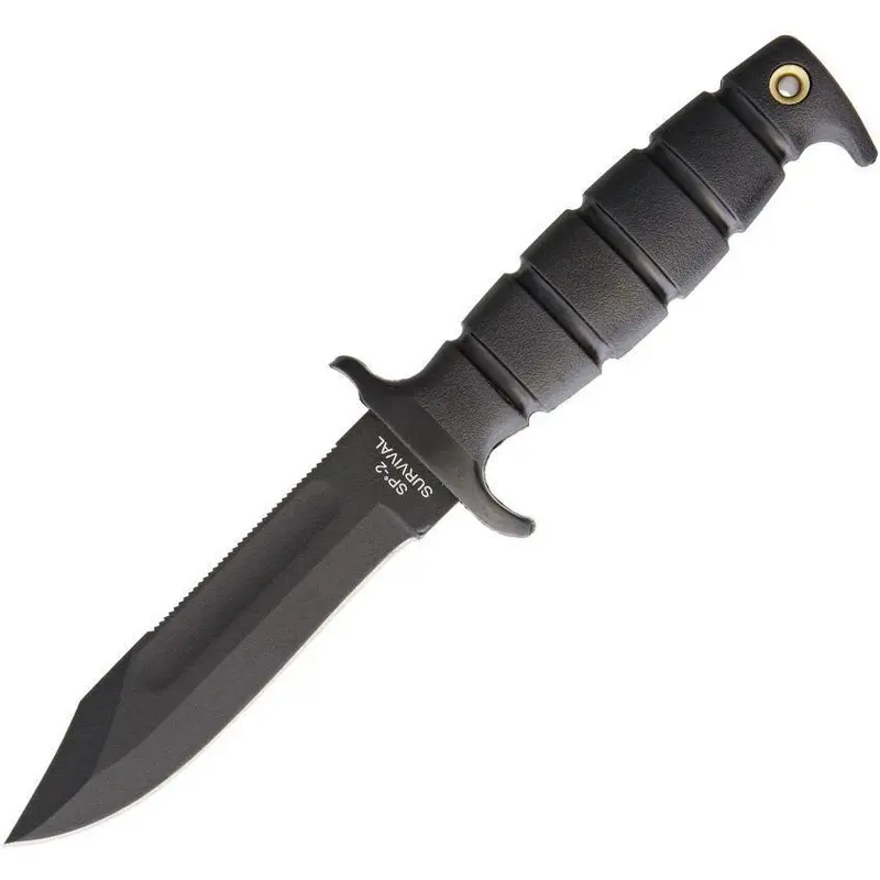 Ontario Sp-2 Survival Knife – Minimalist Fixed Blade With Lightweight Nylon Sheath 1