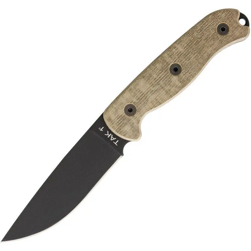 Ontario Tak-1 Tactical Knife With Durable Nylon Sheath (Model 8671) 1