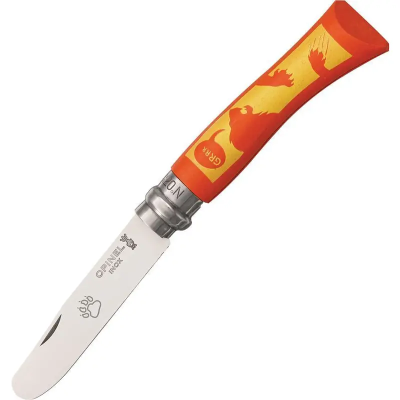 Opinel Children’S Folding Knife – Lion-Shaped Handle (1701) 1