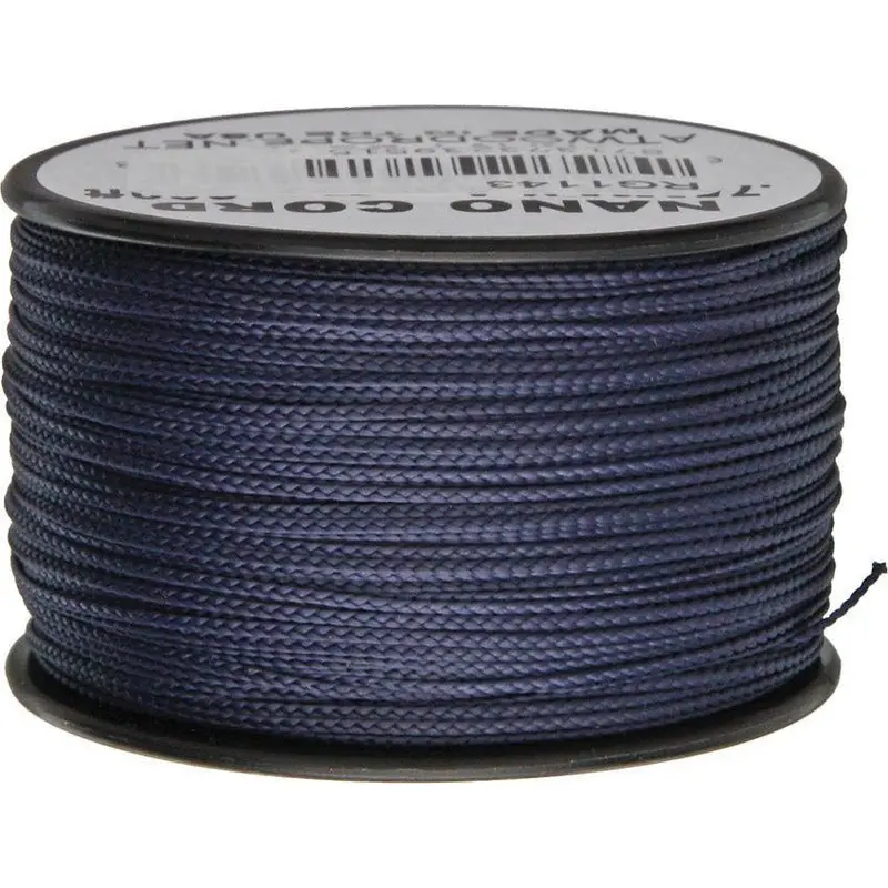 Parachute Cord Nano Cord – High-Strength Navy Blue Micro-Paracord (Ns09) 1