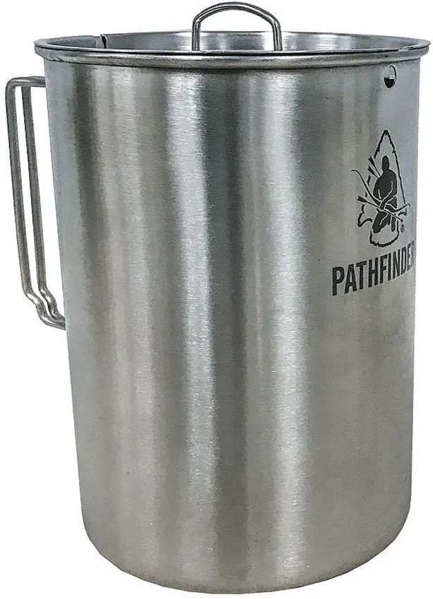 Pathfinder 48Oz Stainless Steel Cup And Lid Set – Insulated Camping Drinkware 09948Ncls-Pf 1