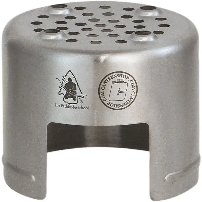Pathfinder Stainless Steel Portable Bottle Stove For Backpacking 1179-Pf 1