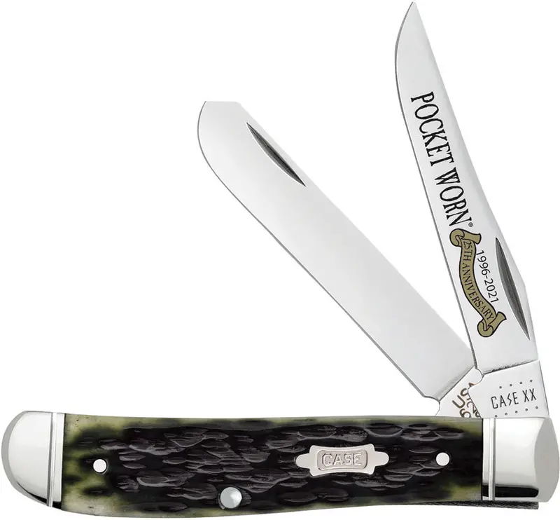 Pocket-Worn Mini Trapper – Vintage-Style Case Cutlery Blade 1