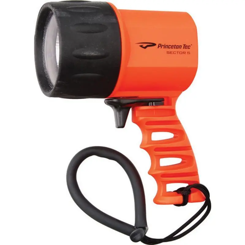 Princeton Tec Sector 5 Led Spotlight – Orange Housing (Spot-Bo) 1