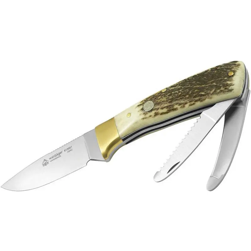 Puma Ip Waldjäger Outdoor Knife With Full-Tang Construction 813597 1