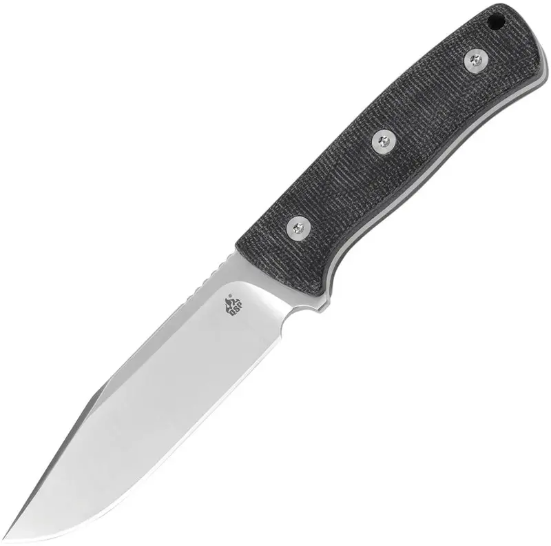 Qsp Bison Fixed-Blade Knife – Black Handle (Qs134-A) 1