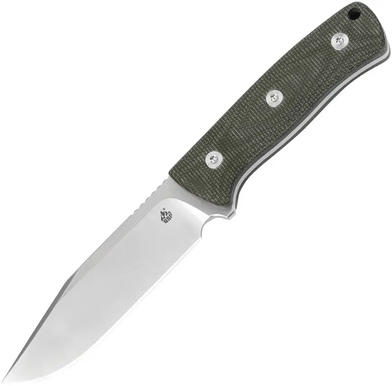 Qsp Bison Fixed-Blade Knife – Green Handle (Qs134-C) 1