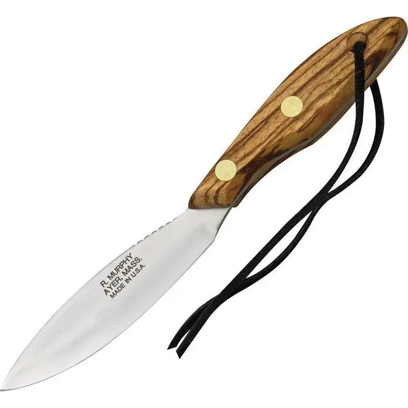 R. Murphy Zebra Wood Skinner Knife – Premium Sknr-Ze-T 1
