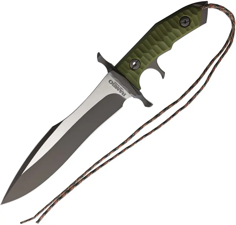 Rambo Last Blood Heartstopper Knife – Tactical Fixed-Blade Design 9415 1