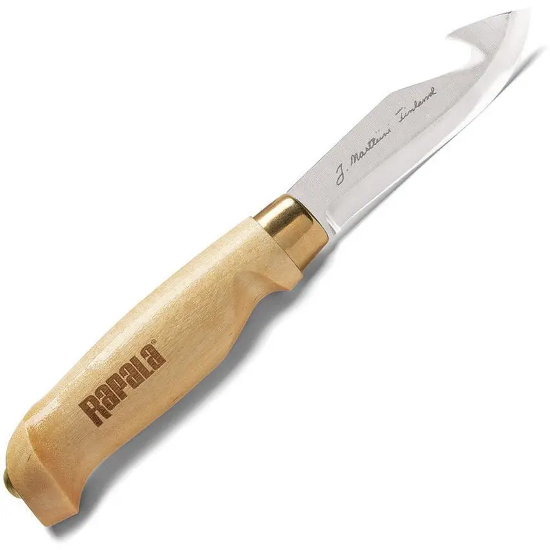 Rapala Birch Handle Fixed-Blade Chef Knife Cbgh4 1
