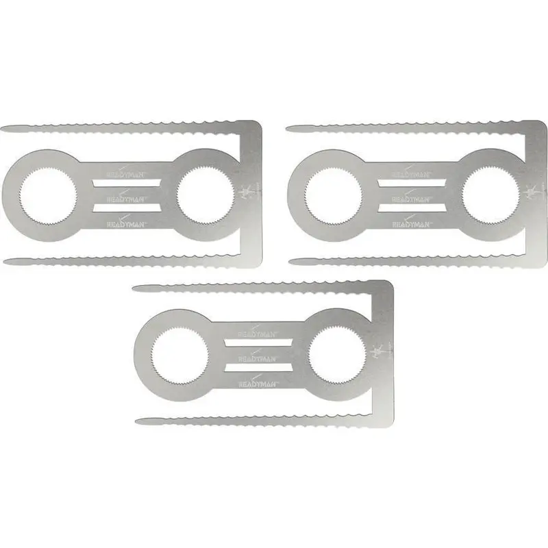 Readyman Campfire Skewers – 3-Pack Stainless Steel Roasting Set 1
