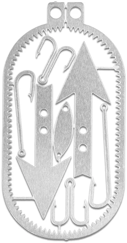 Readyman Dog Tag Survival Card – Compact Emergency Tool 1