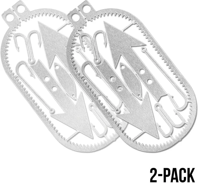 Readyman Dual-Pack Dog Tag Survival Cards – Lightweight Emergency Reference Tools 1