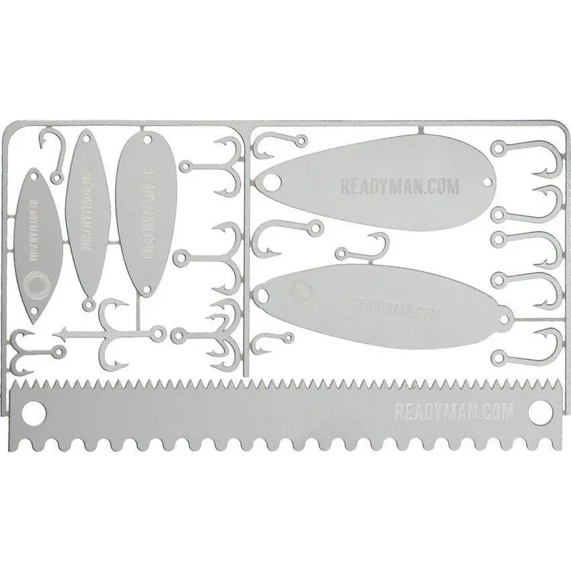 Readyman Fisherman’S Survival Card – Compact Waterproof Emergency Reference Tool 1