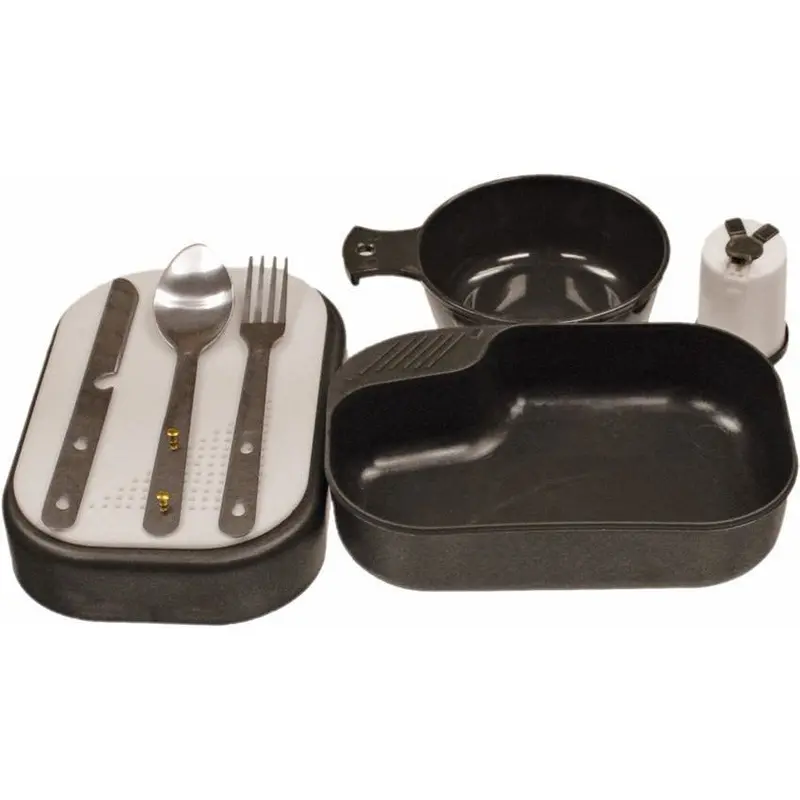 Red Rock Outdoor Gear 8-Piece Camping Mess Kit – Lightweight Aluminum Set, Item 06-013 1