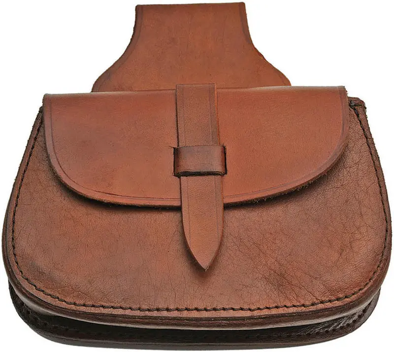 Rite Edge Brown Medieval Belt Bag Hs-4412 1