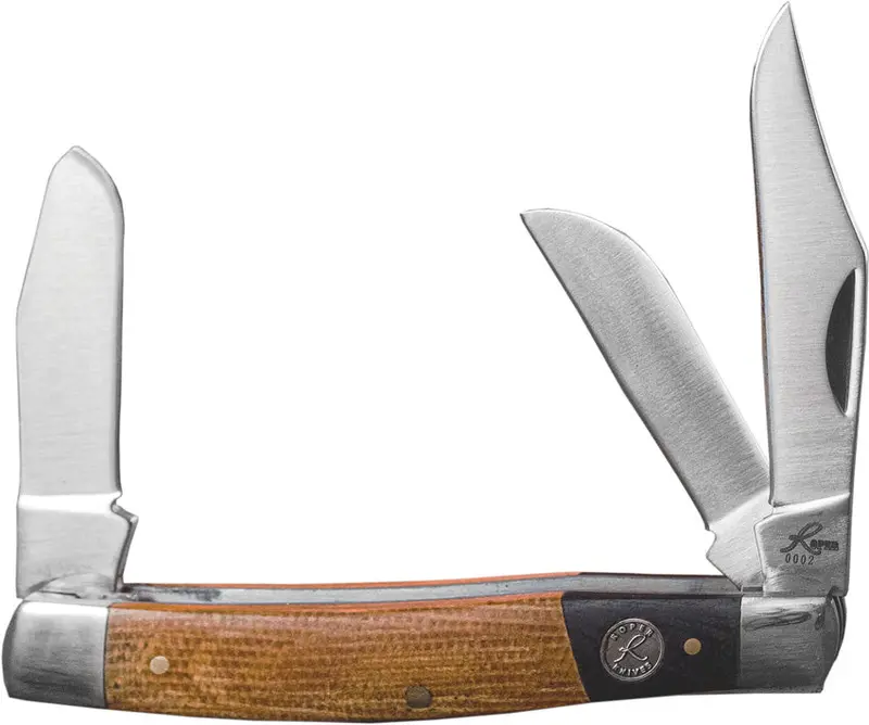 Roper Knives Rattler Stockman Trifold Pocket Knife – Camo Handle Rp0001Cmt 1