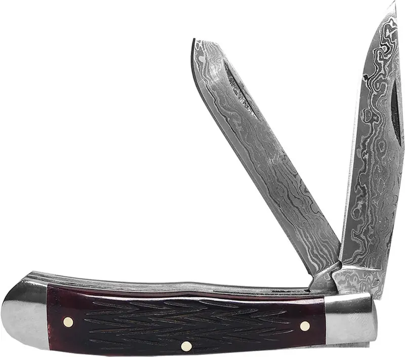 Roper Knives Tombstone Trapper Folding Knife Rp0002Drb 1