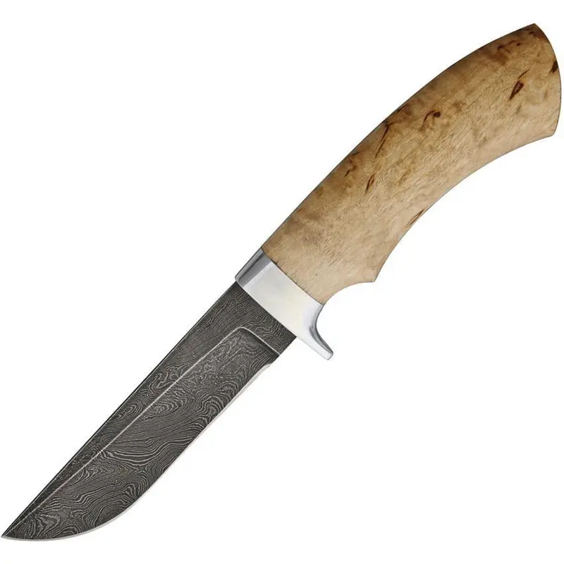 Russian Bulat Volya Hunting Knife - Traditional Damascus R007 1