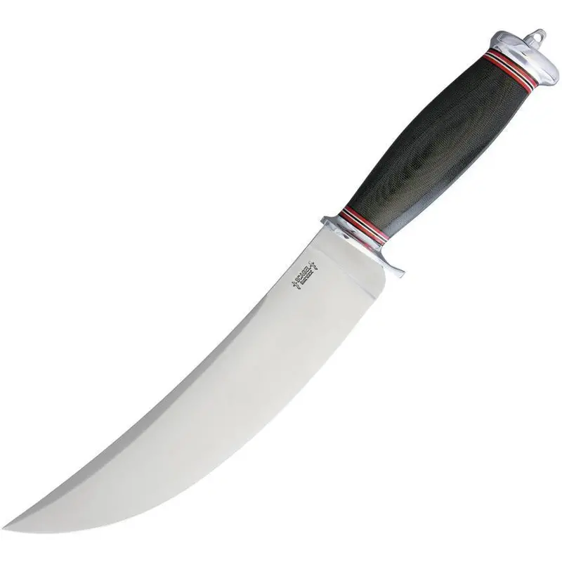 Scagel Black Canvas-Finish Bowie Knife – Durable Field-Ready Blade, Model 15-311Mbc 1