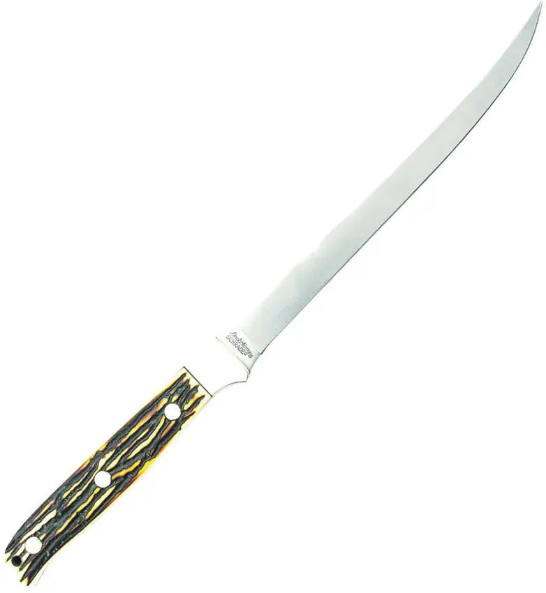 Schrade 1116434 Uncle Henry Fillet Knife – Lightweight Outdoor Filleting Tool 1