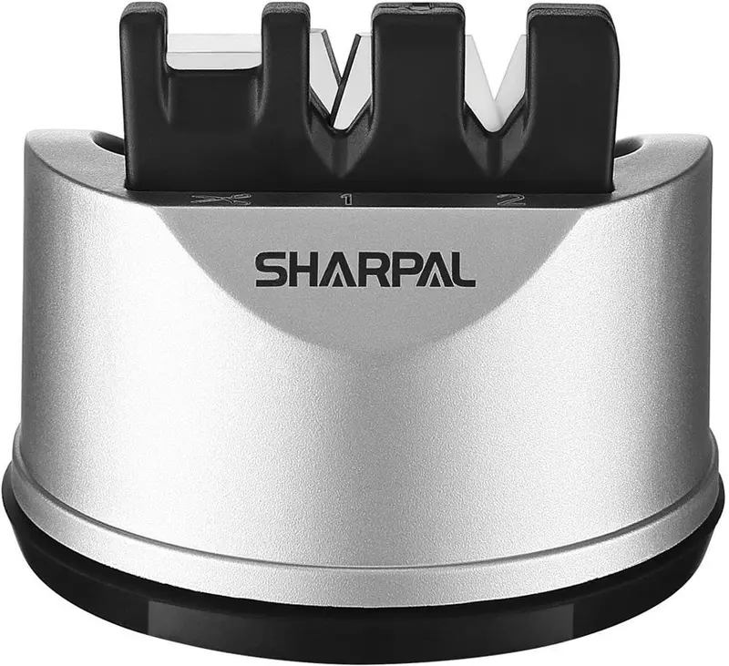 Sharpal 2-Stage Knife & Scissors Sharpener – Portable Edge Restorer (191H) 1