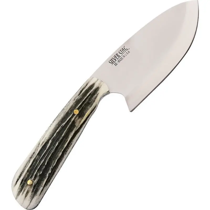 Silver Stag Crown Series Beef Eater – 4-Inch Full-Tang Hunting Knife 1