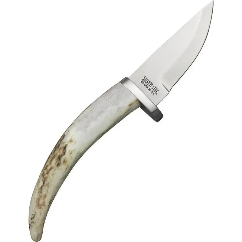 Silver Stag Sharp Forest Hunting Knife – 3.75-Inch Partial-Tang Blade 1