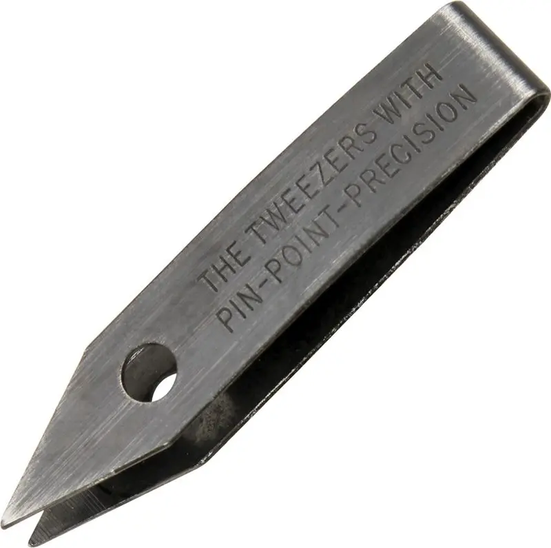 Sliver Gripper Precision Tweezers – Anti-Slip Fine-Tip Stainless Steel (0600Blox) 1