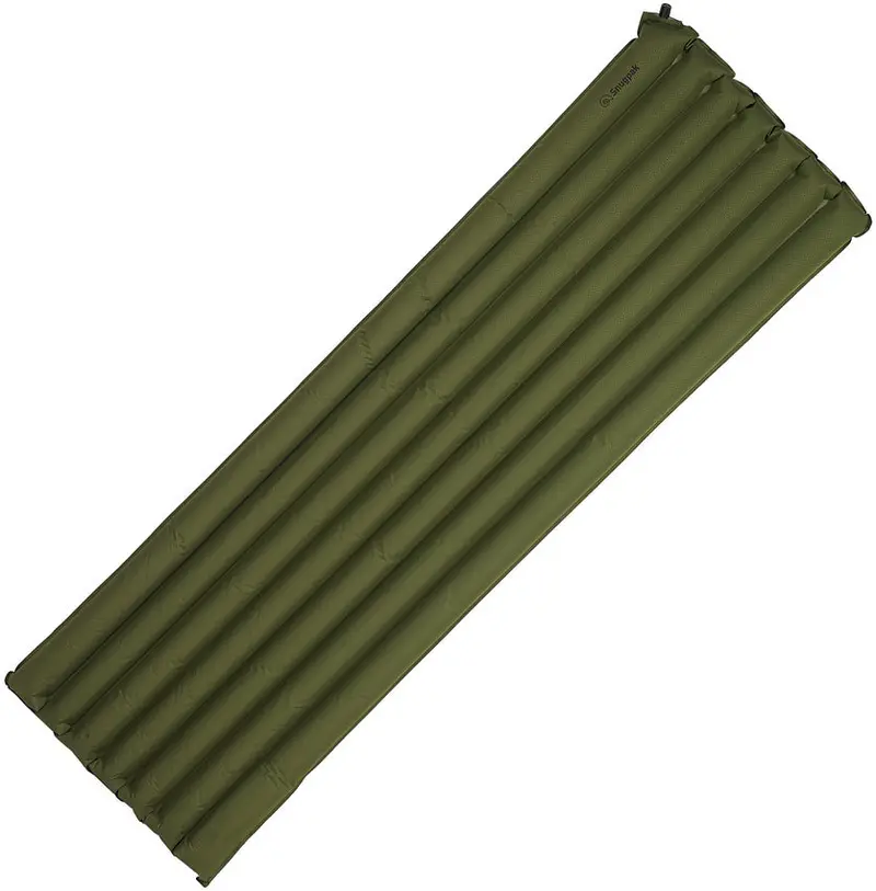 Snugpak Basecamp Inflatable Air Mat With Integrated Foot Pump (Olive Drab) 91900-Od 1