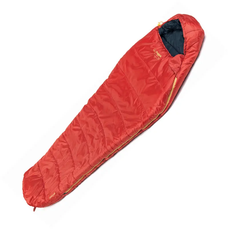 Snugpak Basecamp Ruby Red Sleeping Bag – Lightweight All-Season Mummy Bag (98120) 1