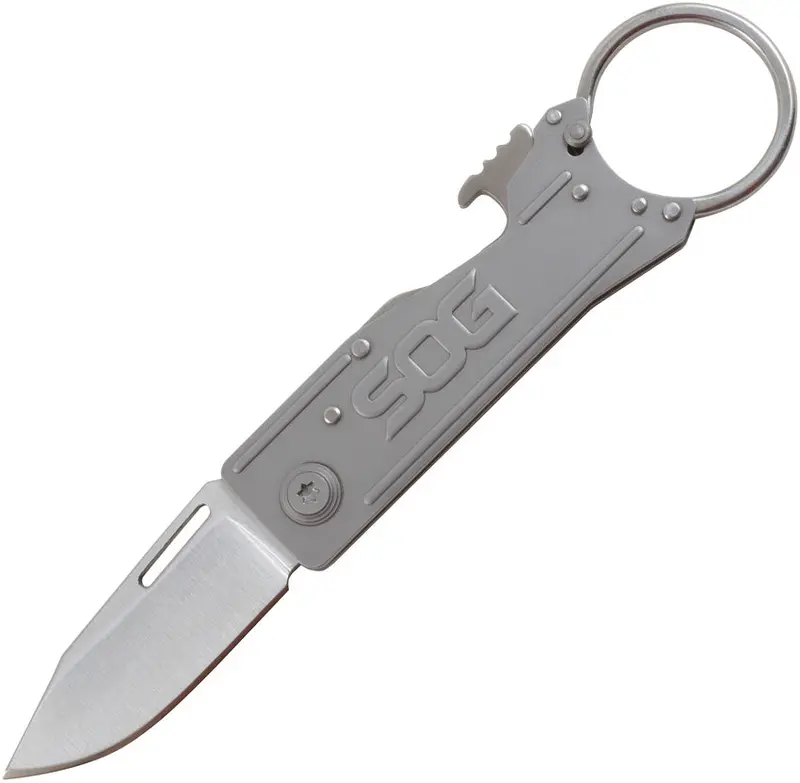 Sog Keytron Folding Knife With Satin Finish – Kt1001-Cp 1