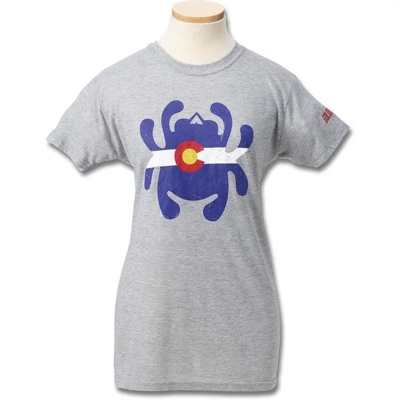 Spyderco Women’S Colorado T-Shirt – Xl Fit, State-Inspired Design 1