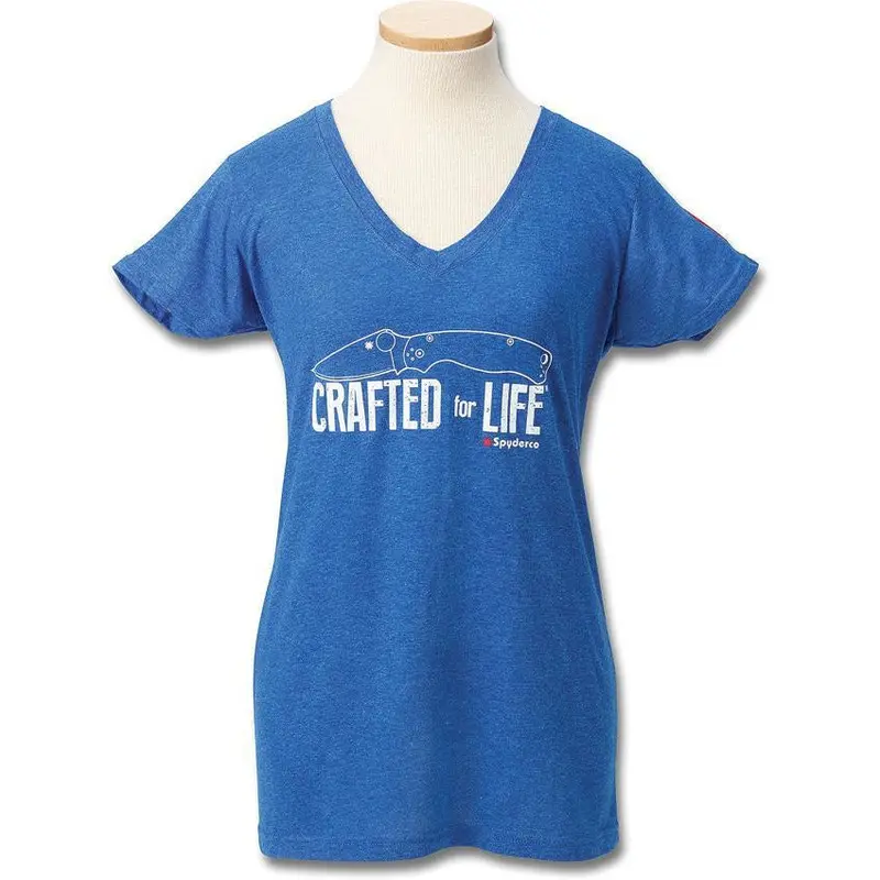 Spyderco Women’S Crafted T-Shirt – Xxl Fit, Premium Cotton Construction 1