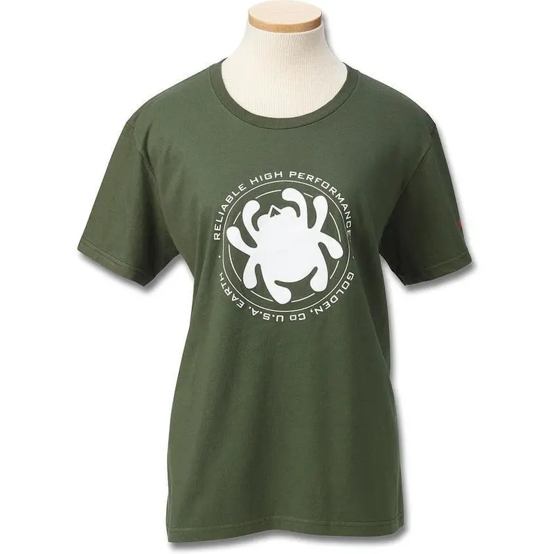 Spyderco Women’S Green Bug T-Shirt – Large Size, Casual Streetwear Style 1