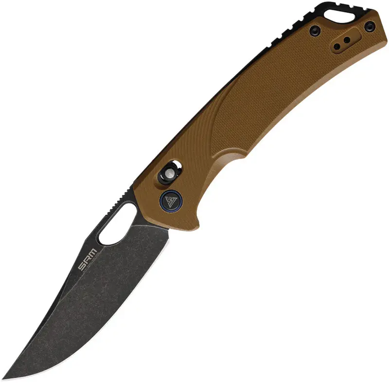 Srm Ambidextrous Locking Knife – Dual-Thumb Studs – Model 9201-Gw 1