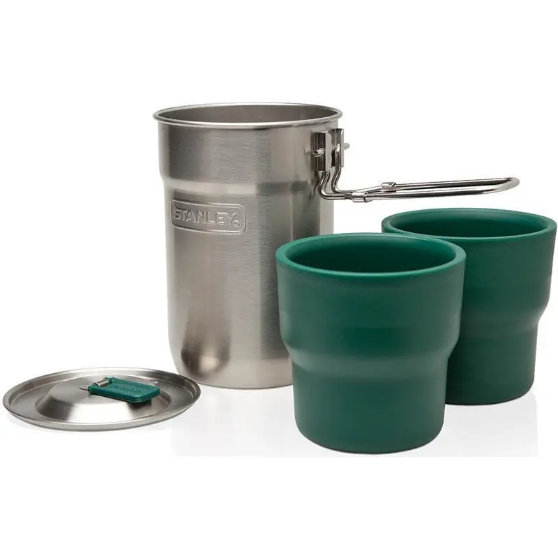 Stanley Camp Cook Set – 24-Ounce Stainless Steel Pot With Accessories 1