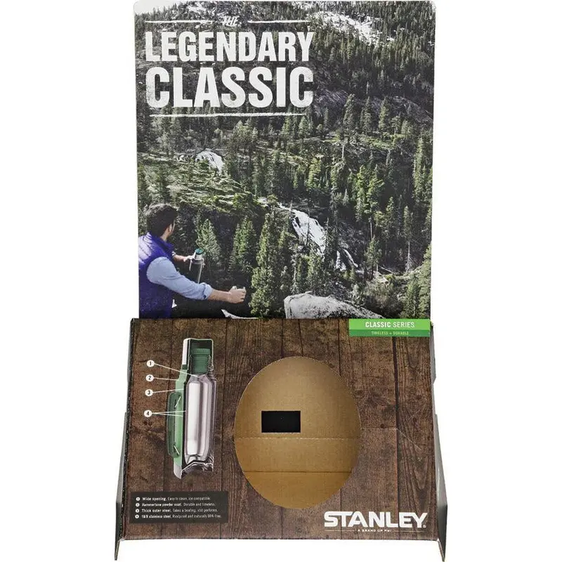 Stanley Classic Series Cardboard Display Stand – Eco-Conscious Retail Presentation Fixture (Stadisplay) 1