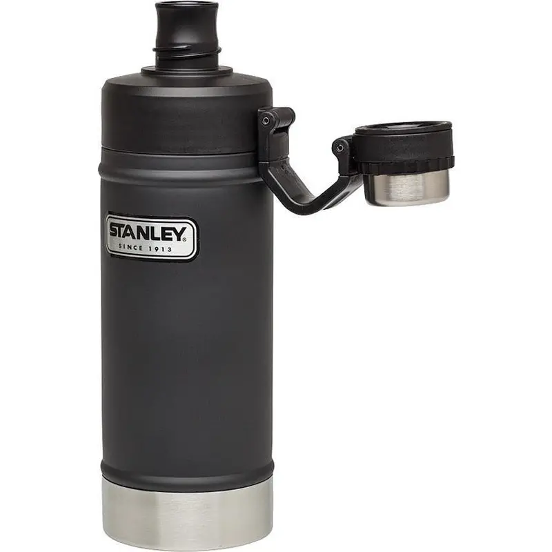Stanley Classic Vacuum Water Bottle – 18 Oz, Iconic Heritage Style (10-02105-002) 1